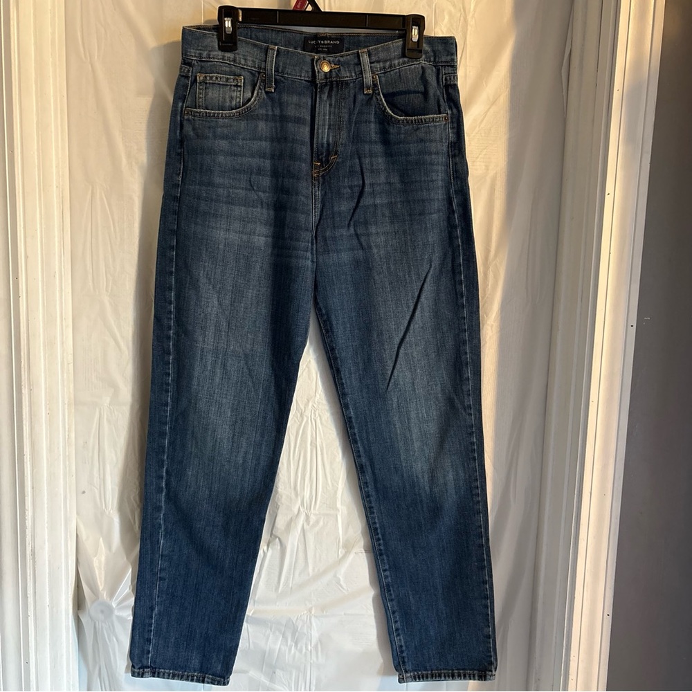 Lucky Brand Jeans Women’s Sz 8/29 Mid Rise Authentic Straight Leg Casual Stretch